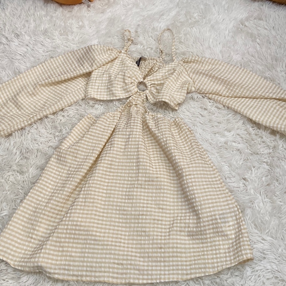 Hm beige dress